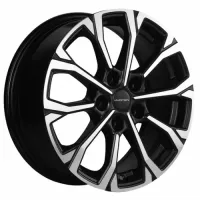 Khomen KHW1605 Black-FP 5*114,3 6.5xR16 ET50 DIA66.1